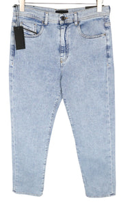 DIESEL Black Gold Type-1815 BG8JI Women Jeans W26 Boyfriend Blue Cotton Stretch