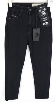 DIESEL D-Eiselle 069GL Women Jeans W24/L30 Straight Blue Cotton Stretch Girls