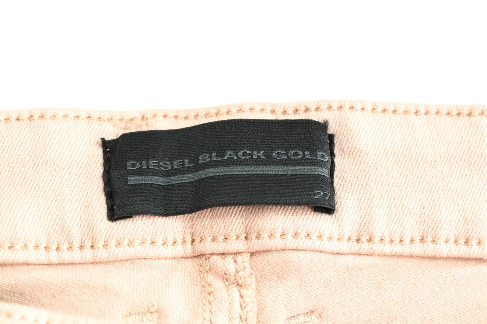 DIESEL BLACK GOLD Type-161C BG8M1 Women Jeans W27 Super Skinny Crop Stretch