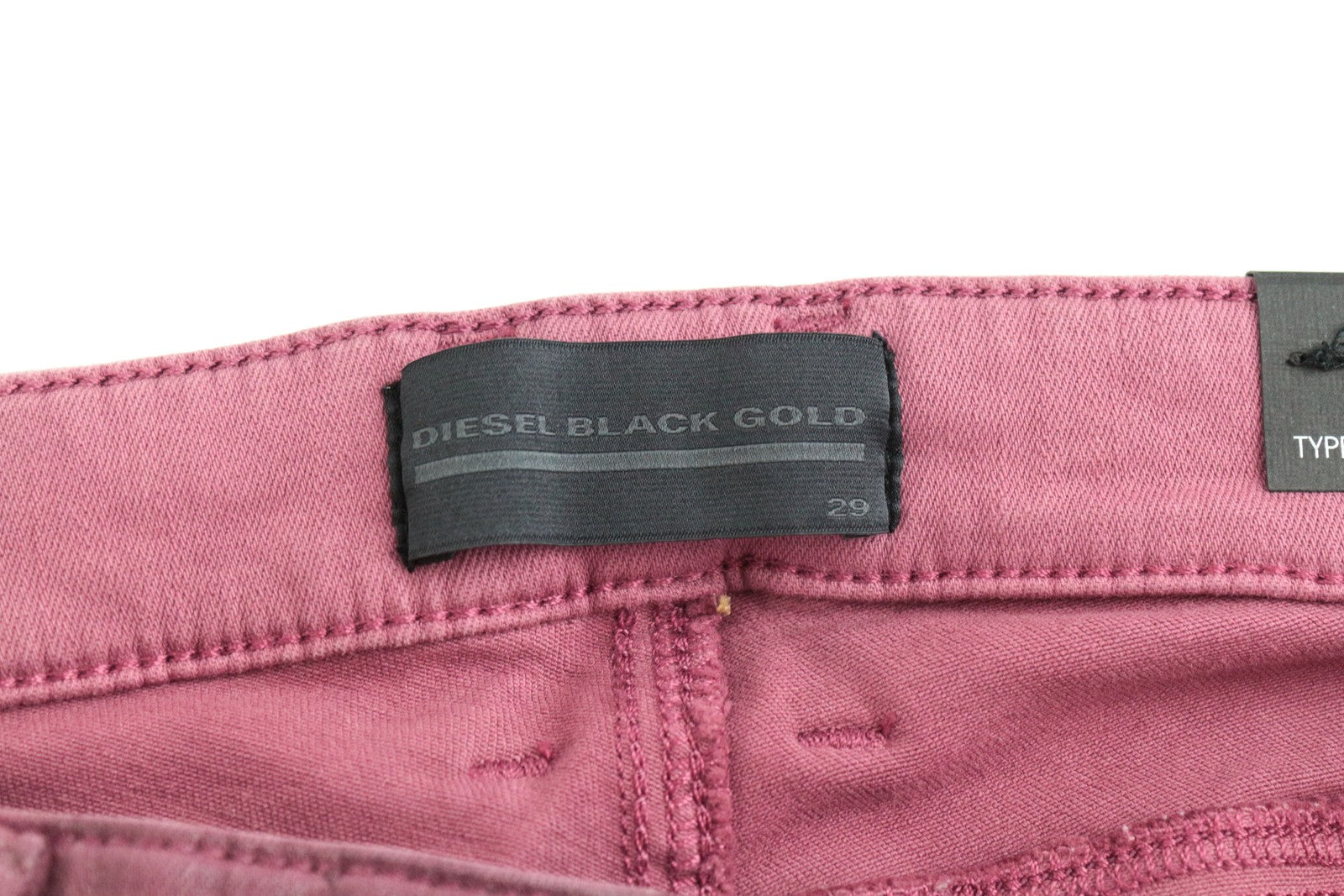 DIESEL BLACK GOLD Type-161C BG8LG Women Jeans W29 Super Skinny Cropped Purple