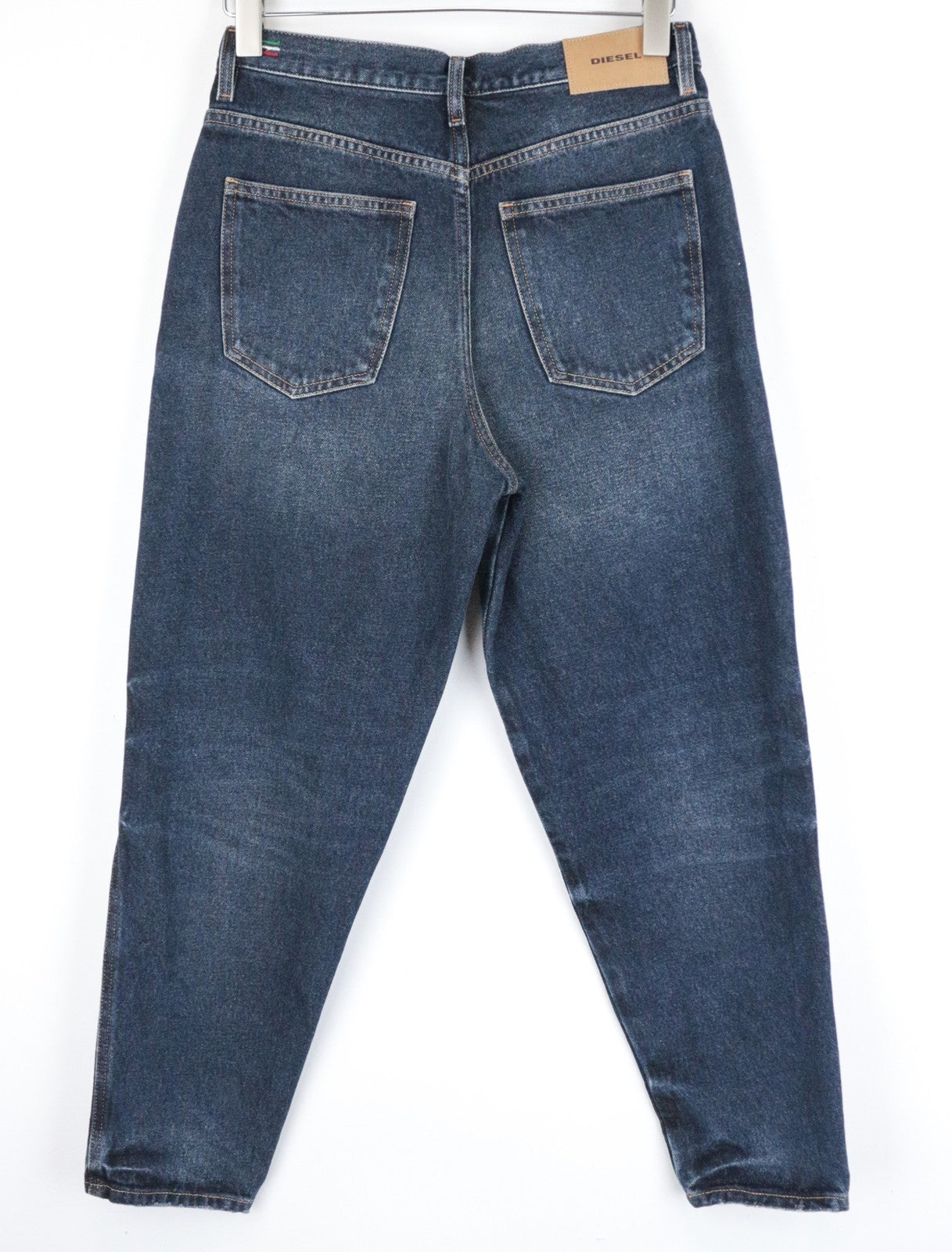 DIESEL Alys 084ZK Women Jeans W28/L30 Regular Straight Non-Stretch Dark Blue