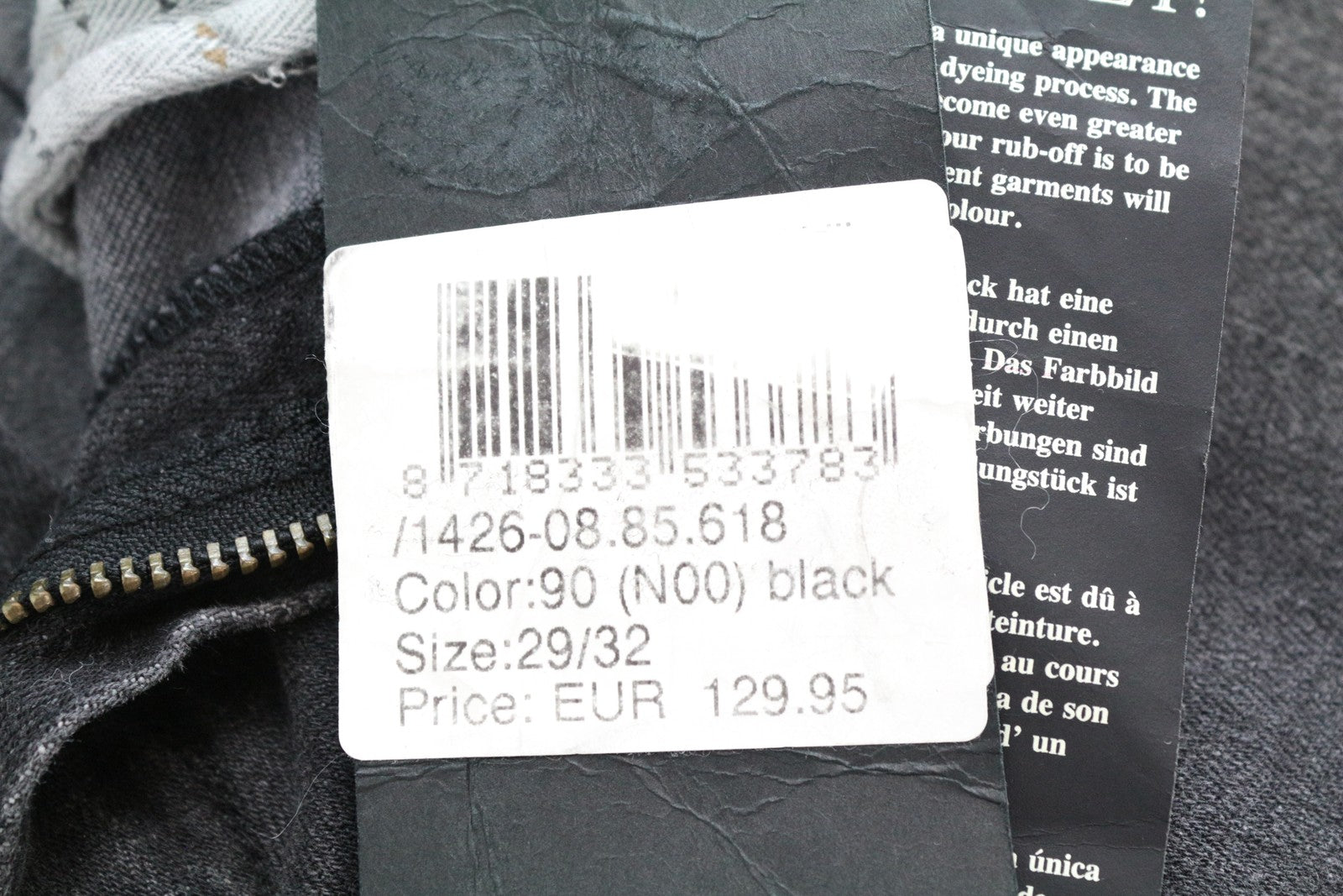 MAISON SCOTCH La Parisienne Women Jeans W29/L32 Skinny Fit Grey Cotton Stretch