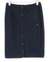Navy Woven Skirt