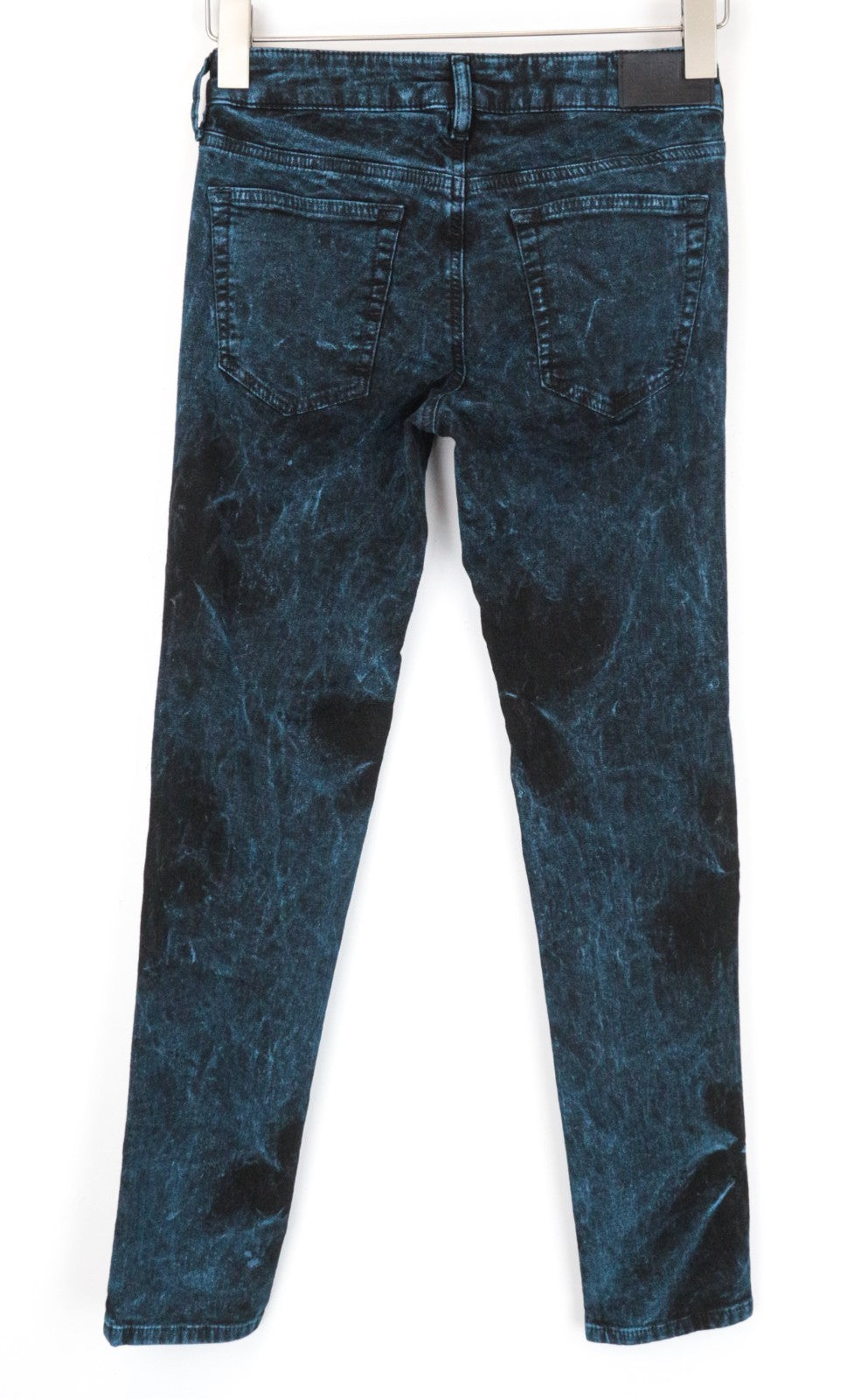 DIESEL D-Ollies-SP-NE 084AF Women Jeans W23 Sweat Jogg Slim Blue Girls Stretch