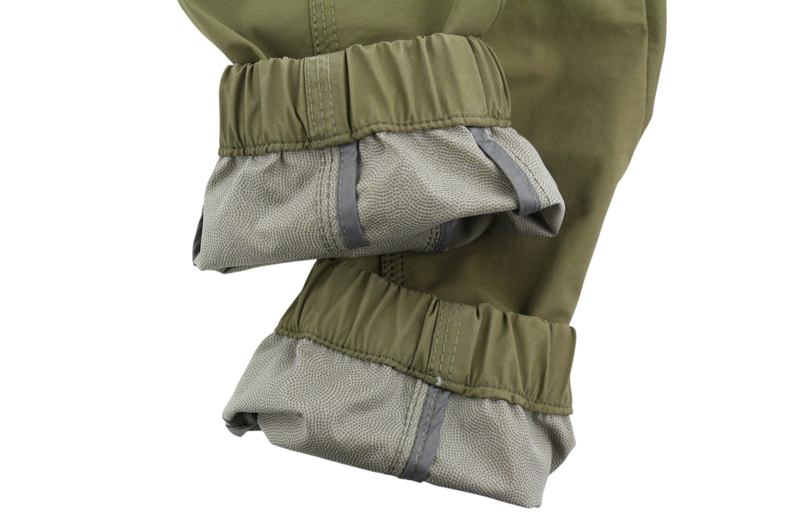 REPLAY M8061 Men Jacket L Khaki Green Full Zip Hooded Unlined Lightweight
