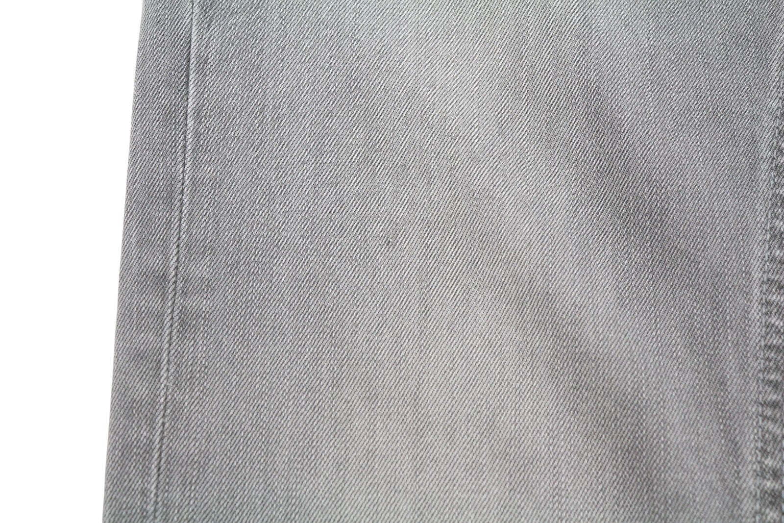NUDIE JEANS Grim Tim Men Jeans W30/L30 Grey Wave Organic Whiskers Faded Slim