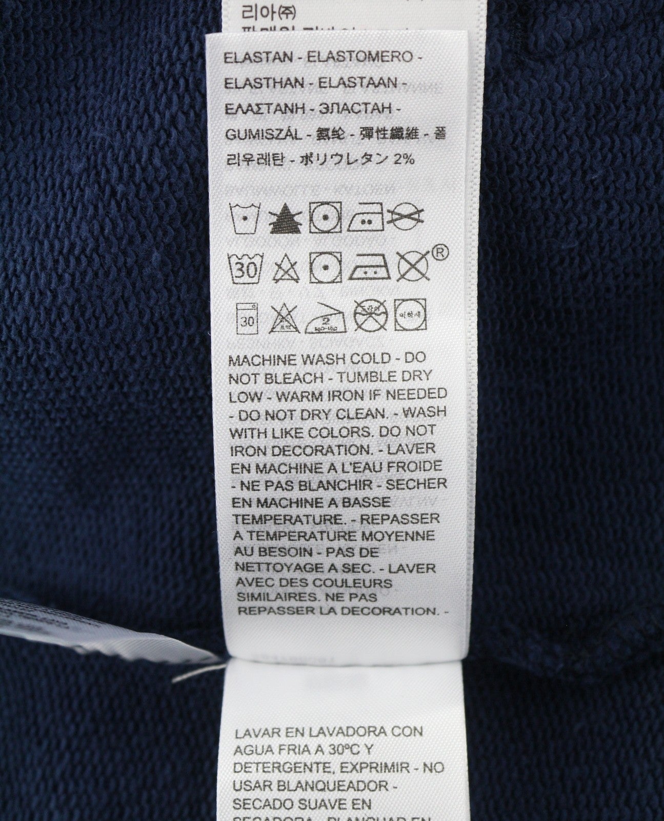 LEVI'S Relaxed Men Hoodie M Dark Blue Kangaroo Pocket Pull On