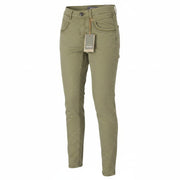 MOS MOSH Naomi Treasure Women Trousers W25 Green Zip Fly Skinny Fit