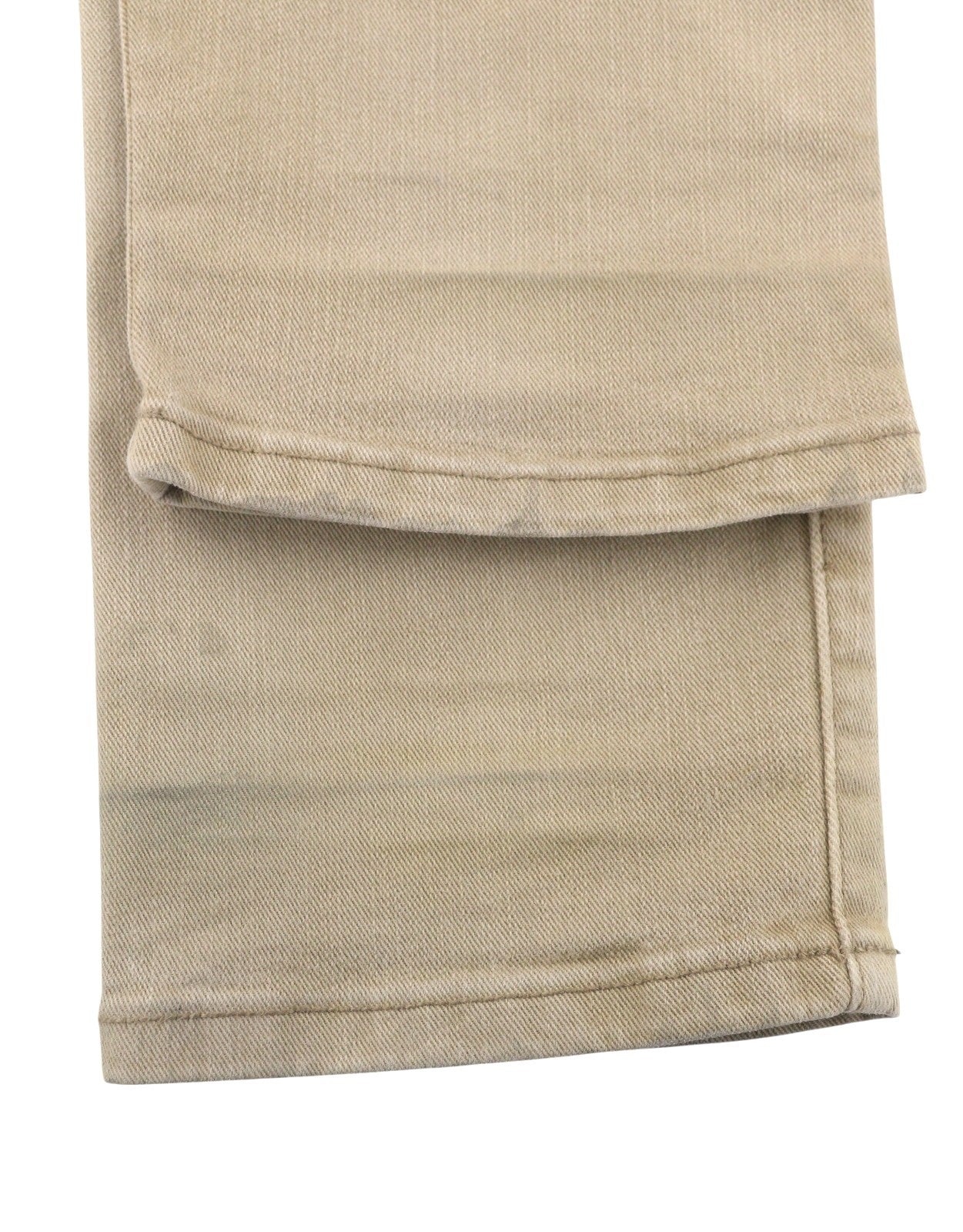 SCOTCH & SODA Ralston Men Jeans W32/L34 Beige Whiskers Faded Button Fly Slim Fit