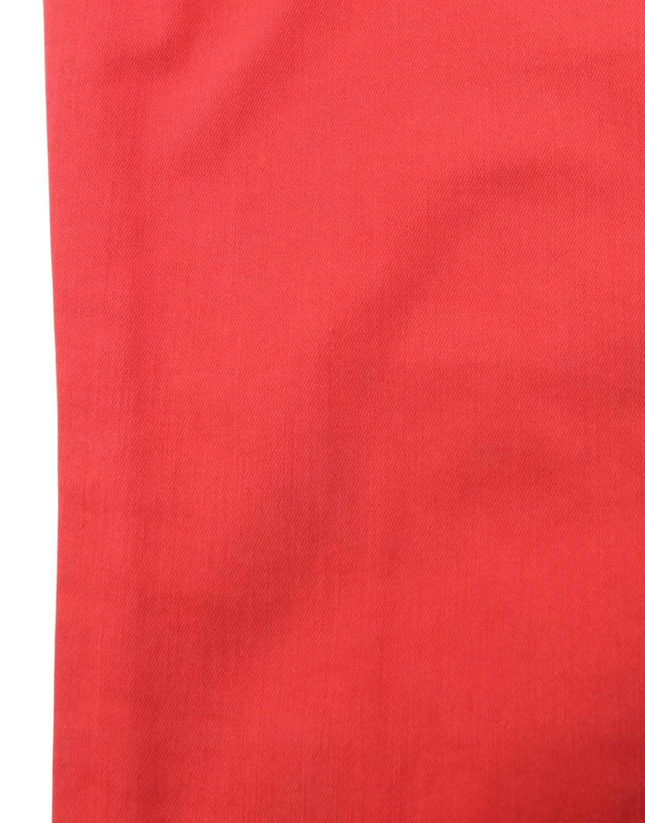 MOS MOSH Naomi Haim Women Trousers W25 Red Skinny Fit Zip Fly