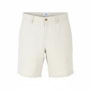 NO NATIONALITY NN07 Crown Men Shorts W31 Grey Linen Zip Fly Casual