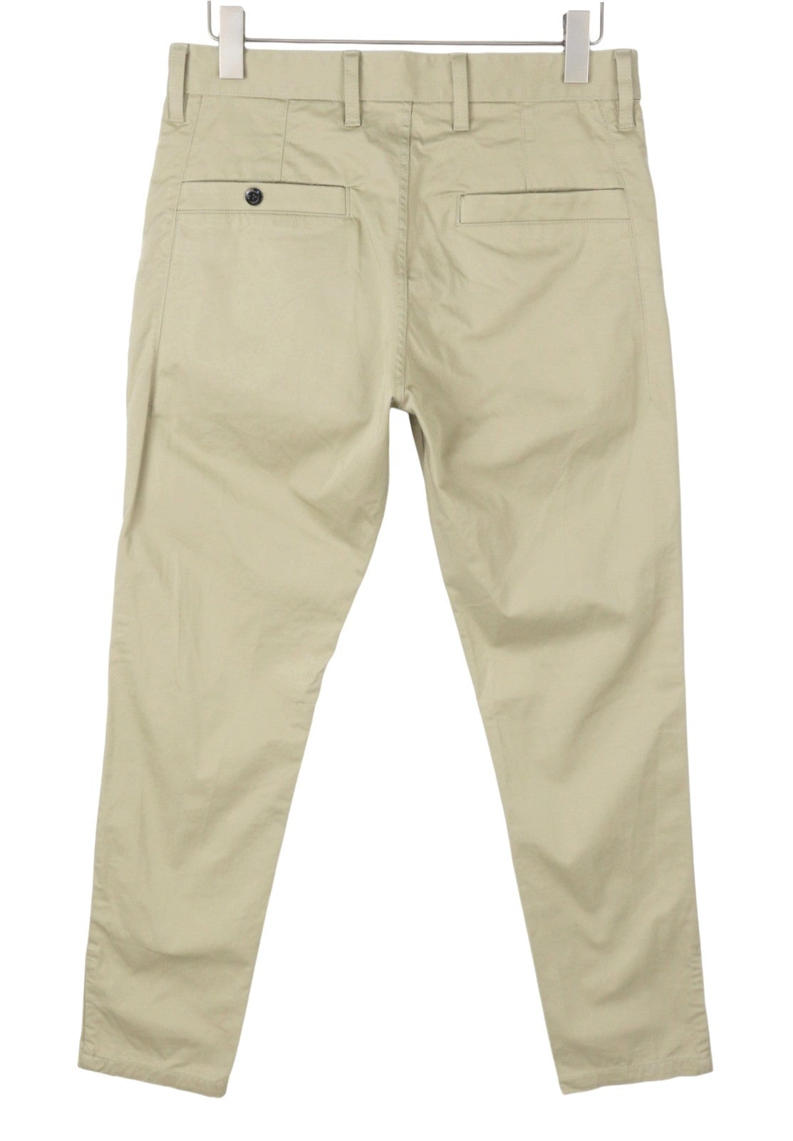 G-STAR Slim Chino Men Trousers W32/L32 Grey Mid Waist Zip Fly Casual