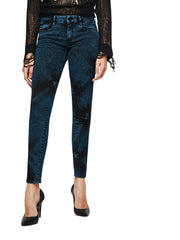 DIESEL D-Ollies-SP-NE 084AF Women Jeans W26 Sweat Jogg Slim Fit Stretch Blue