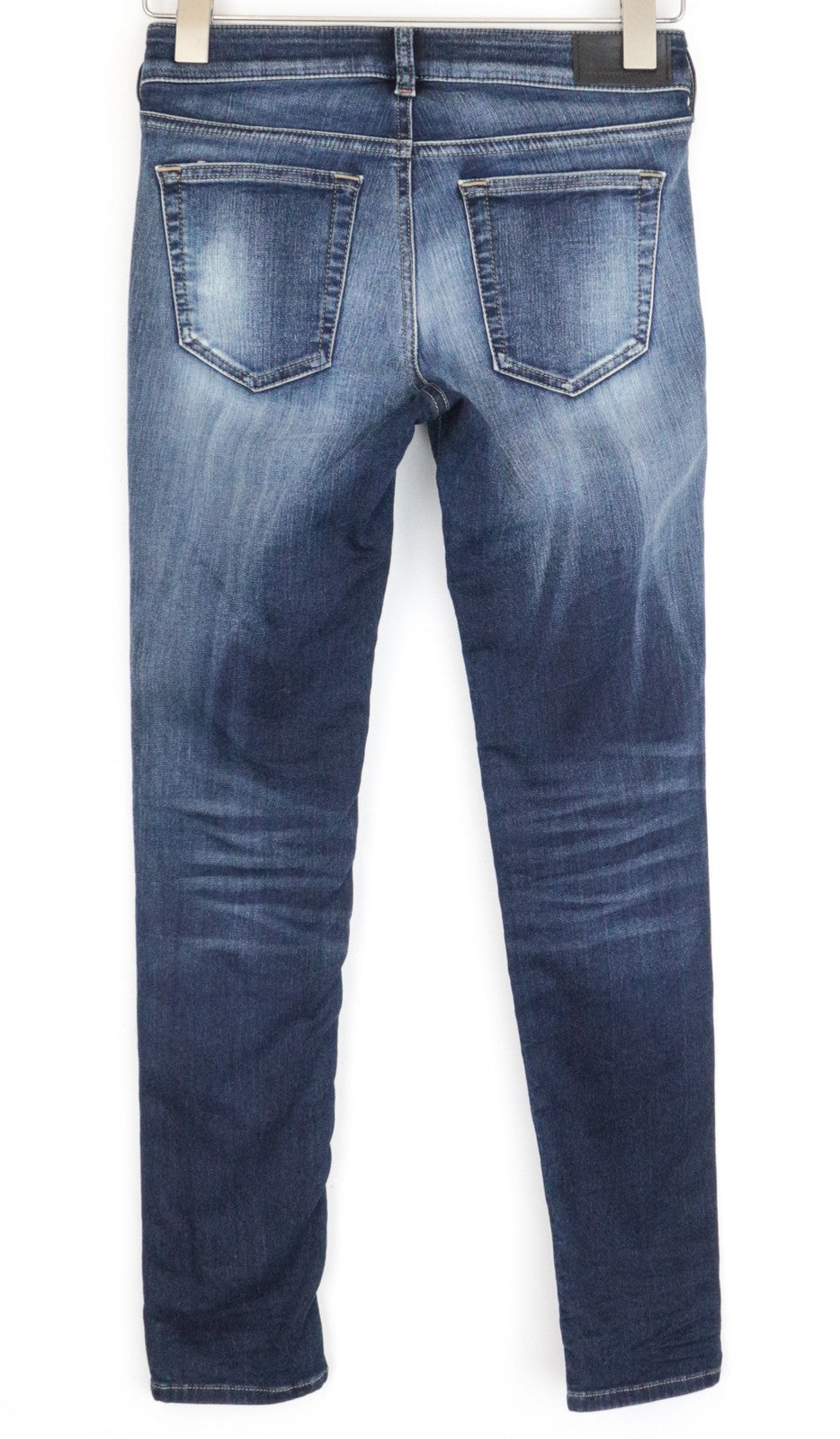 DIESEL D-Ollies-NE 069IE Women Jeans W27 Sweat Jogg Slim Fit Wash Stretch Blue