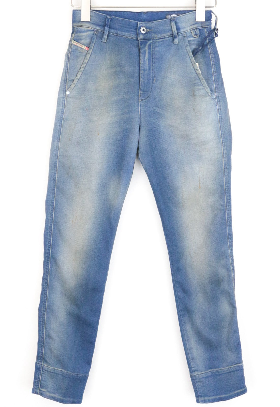 DIESEL Chino-F-Ne 0682B Women Jeans W23 Sweat Jogg Boyfriend Aged Girls Blue
