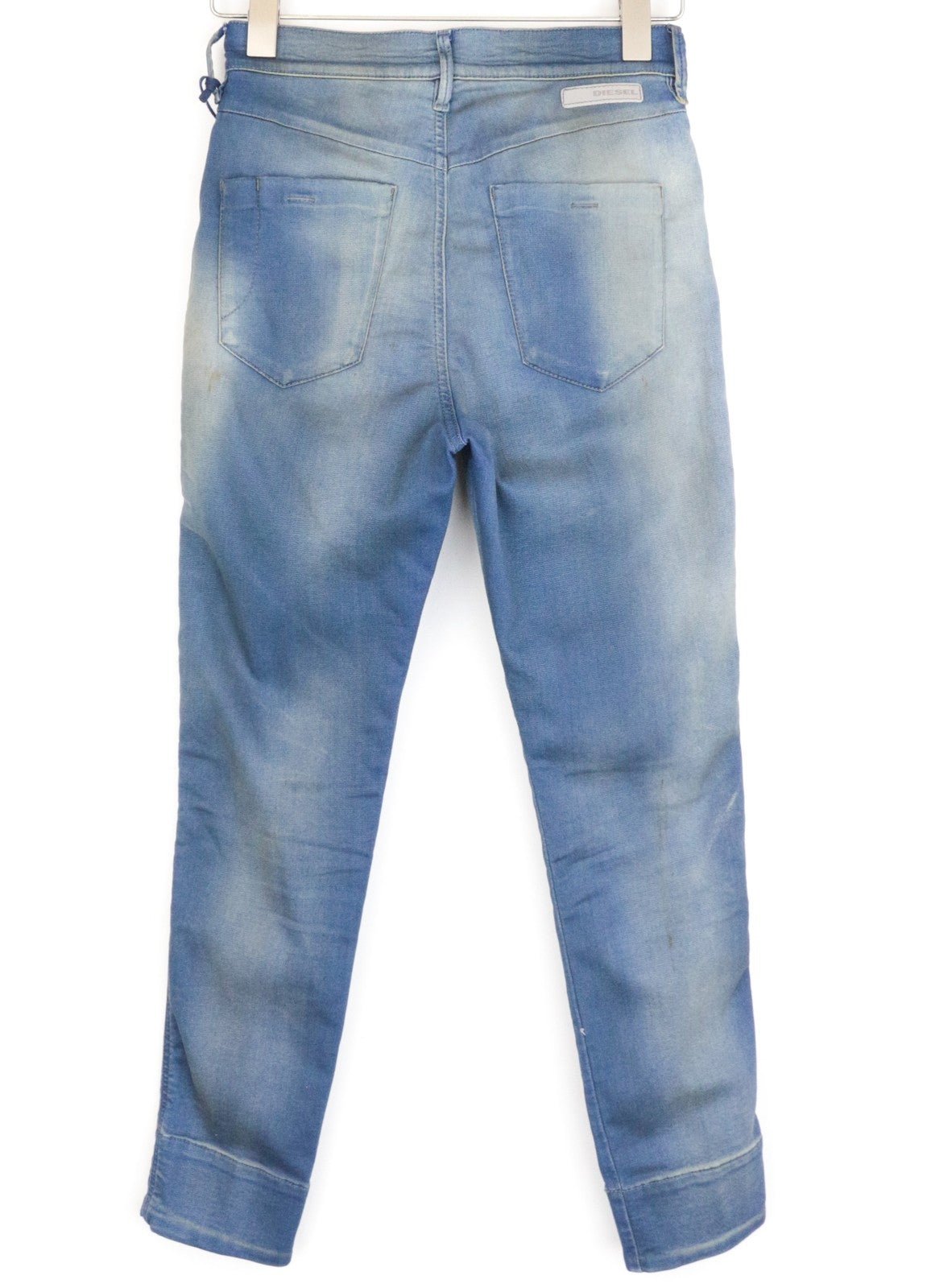 DIESEL Chino-F-Ne 0682B Women Jeans W23 Sweat Jogg Boyfriend Aged Girls Blue
