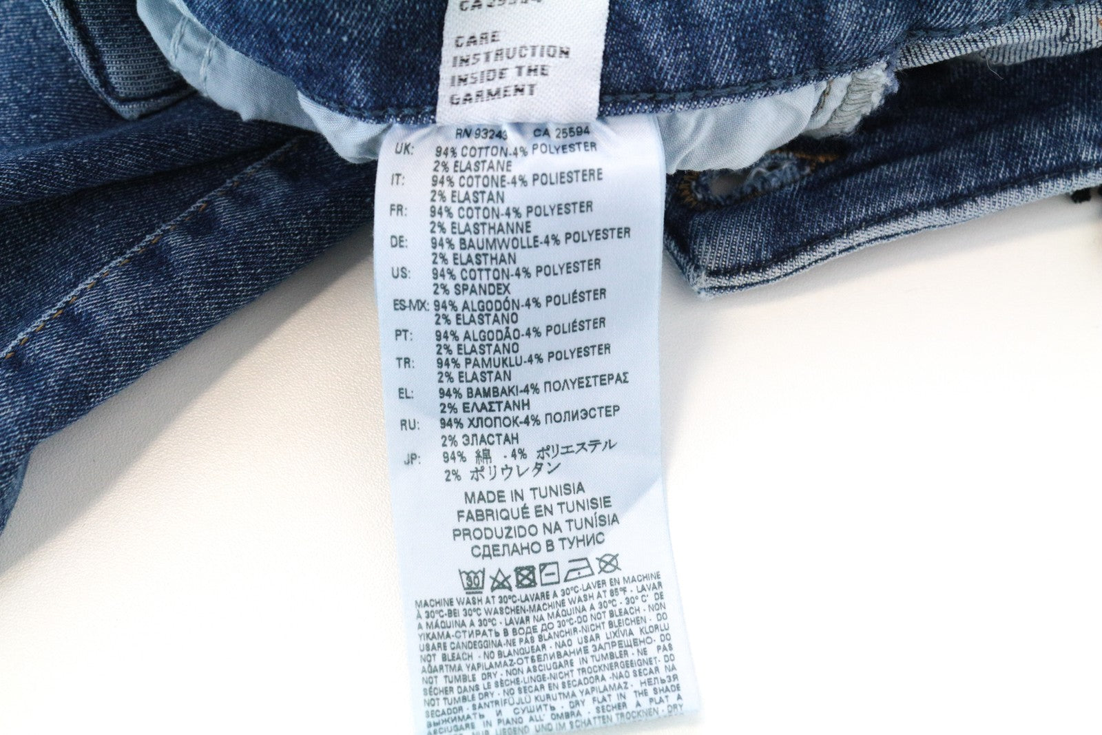 DIESEL Slandy 085AI Women Jeans W31/L32 Super Slim Skinny Blue Denim Stretch