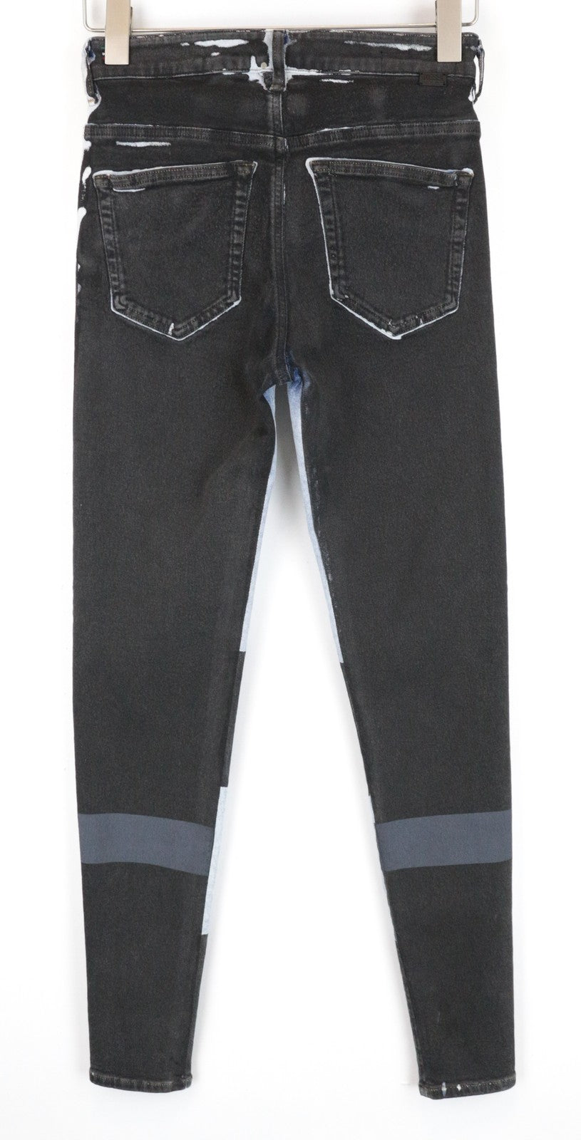 DIESEL Slandy-High-SP 0890M Women Jeans W26/L32 Super Skinny Wash Blue Stretch