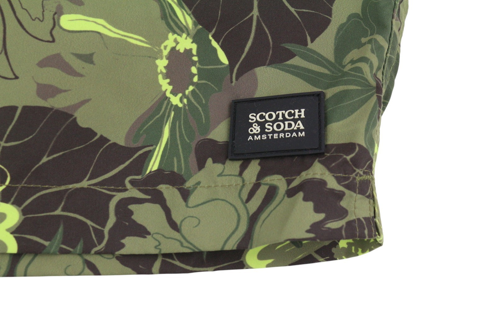 SCOTCH & SODA Men Swimwear W31 Camouflage Floral Print Drawstring Waist