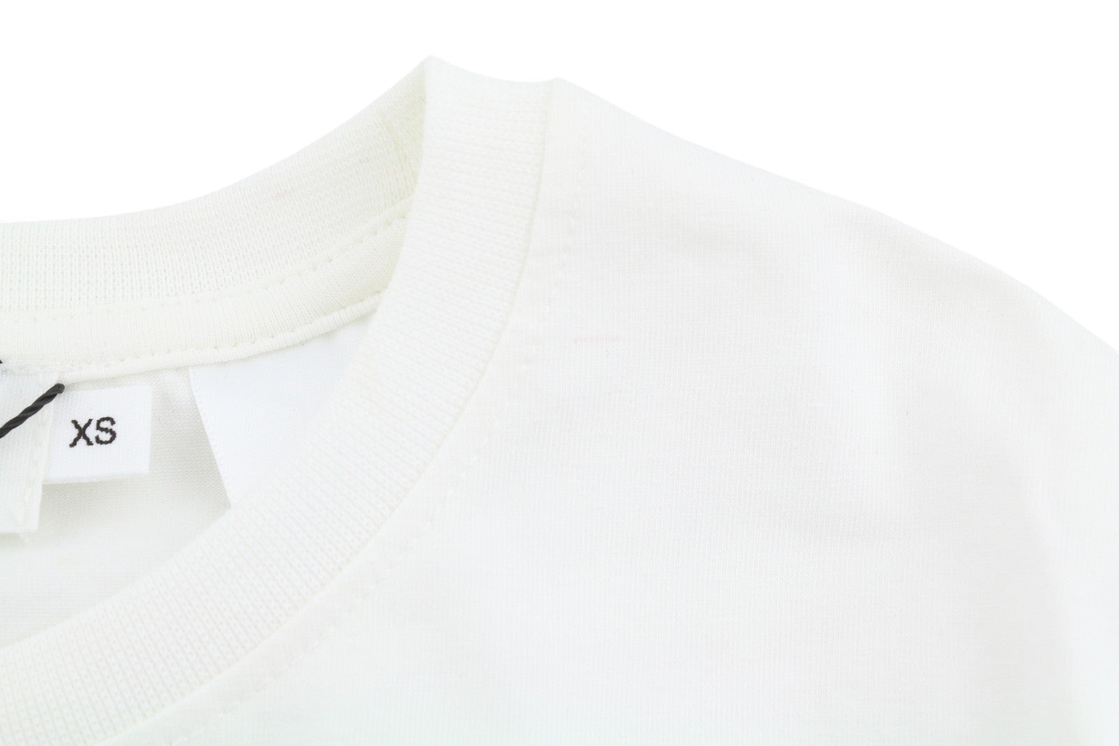 DESIGUAL Cadillac Women T-Shirt XS White Tricot Crew Neck Short Sleeve