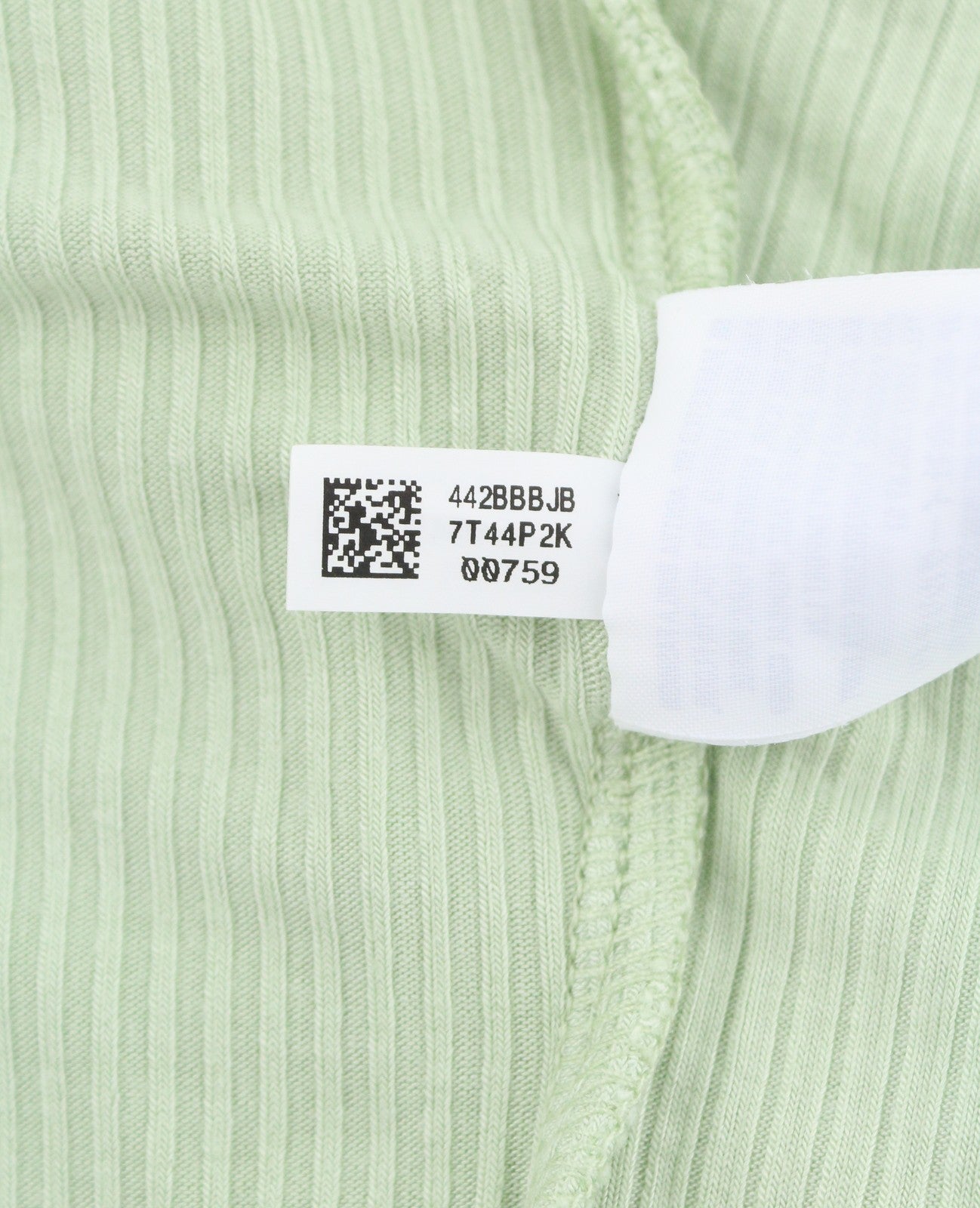 AMERICAN EAGLE OUTFITTERS Women T-Shirt S Green Ribbed Cropped Sleeveless 2PC
