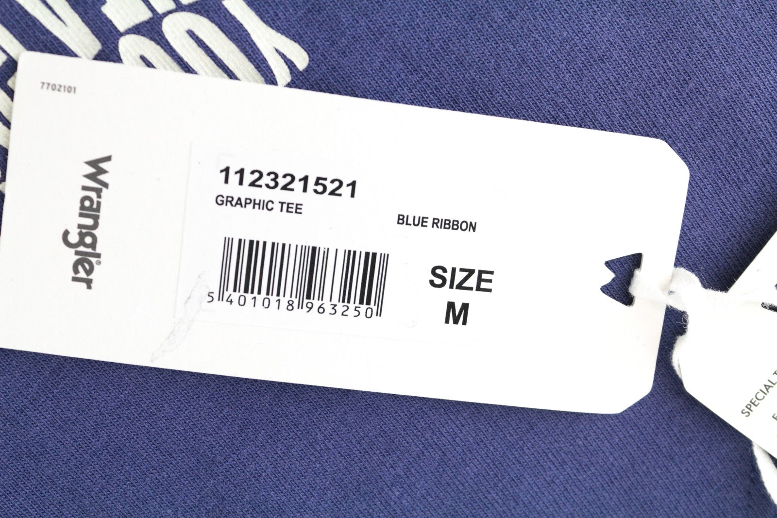 WRANGLER Men T-Shirt M Purple Pure Cotton Pull On Casual Short Sleeved