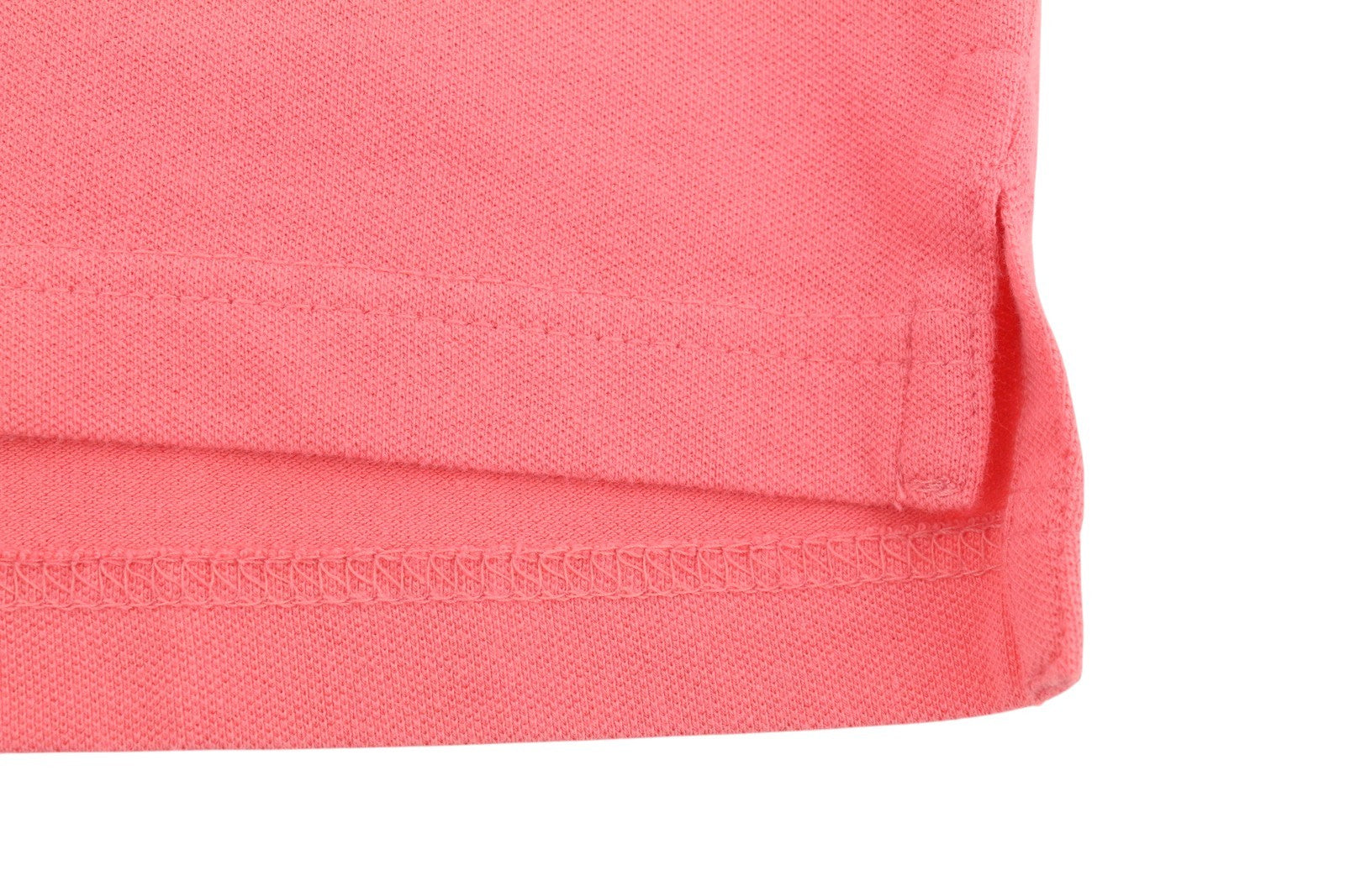 AMERICAN EAGLE OUTFITTERS Slim Fit Men Polos L Peach Tricot Short Sleeved