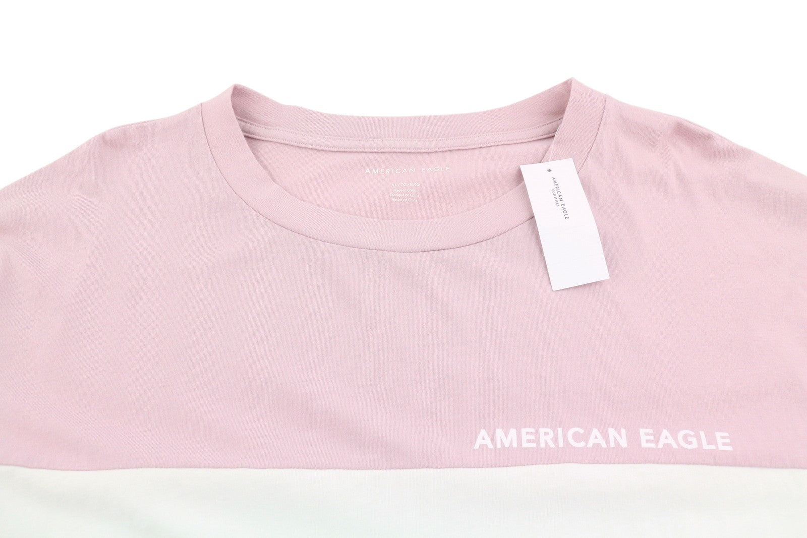 AMERICAN EAGLE OUTFITTERS Women T-Shirt XL Cotton Tricot Crew Long Sleeved