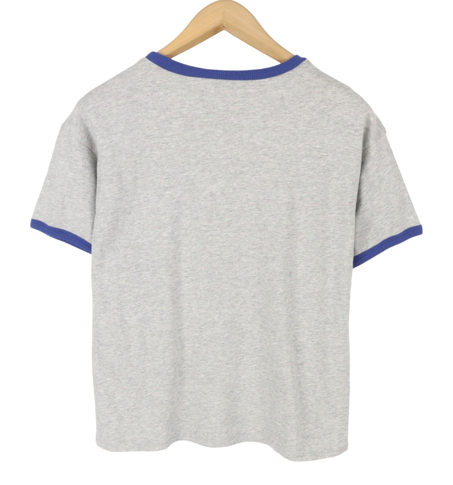 AMERICAN EAGLE OUTFITTERS Women T-Shirt S Grey Melange Short Sleeved