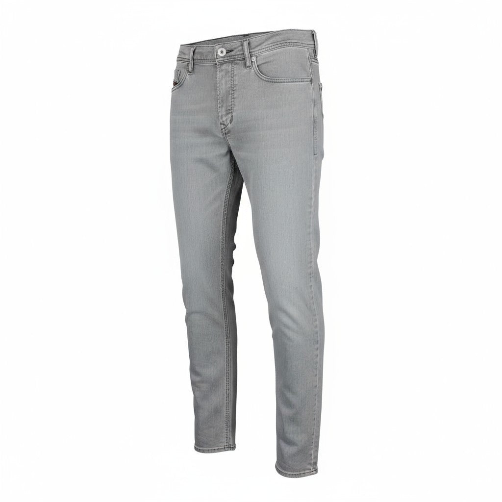 DIESEL Tepphar R18D6 Men Jeans W29/L32 Slim Carrot 5-Pocket Grey Cotton Stretch