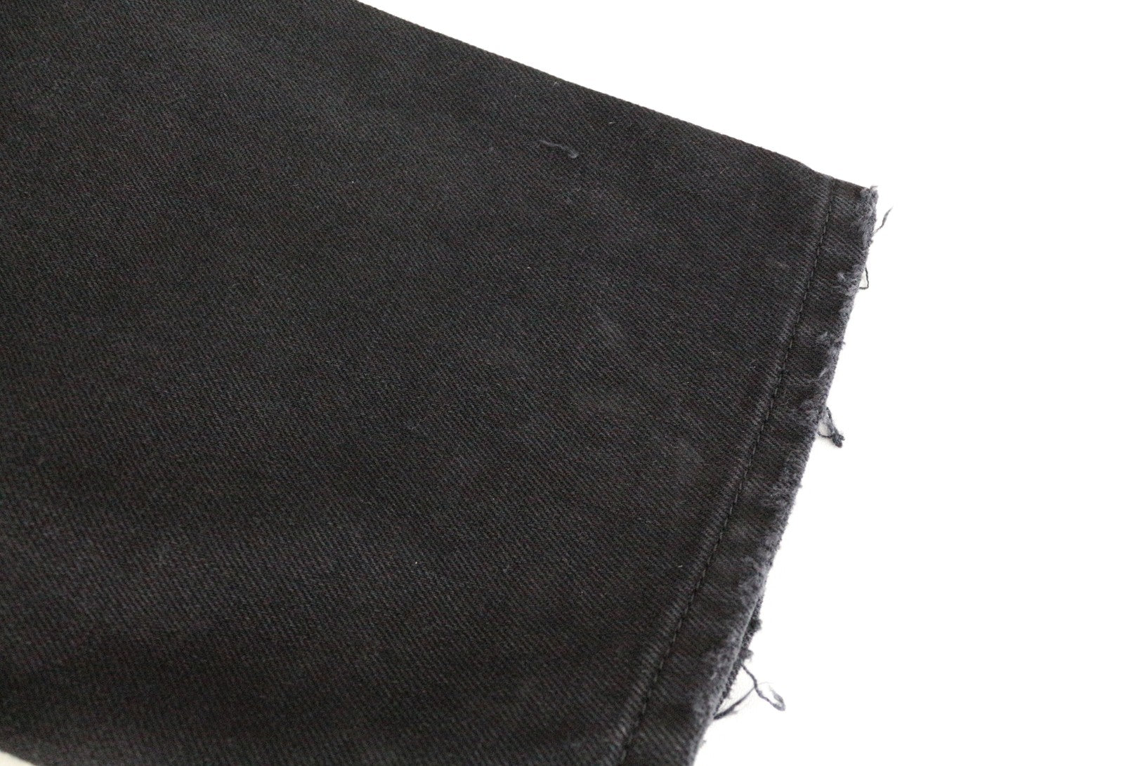 DIESEL Aryel 084WH Women Jeans W27/L32 Straight Fit Ripped Pure Cotton Black