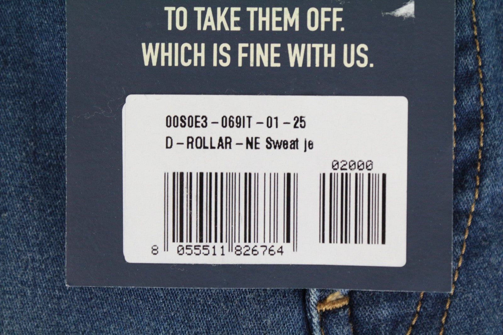 DIESEL D-Rollar-NE 069IT Women Jeans W25 Sweat Jogg Straight Blue Faded Stretch