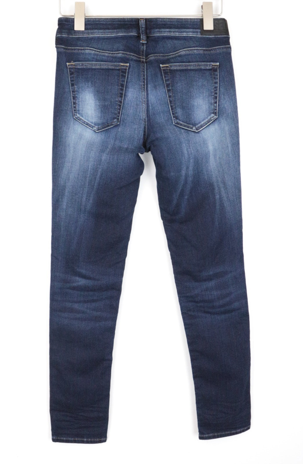 DIESEL D-Ollies-NE 069IE Women Jeans W27 Sweat Jogg Slim Washed Stretch Blue