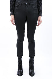 DIESEL Doris-NE 0837C Women Jeans W24 Sweat Jogg Skinny Fit Blue Coated Girls
