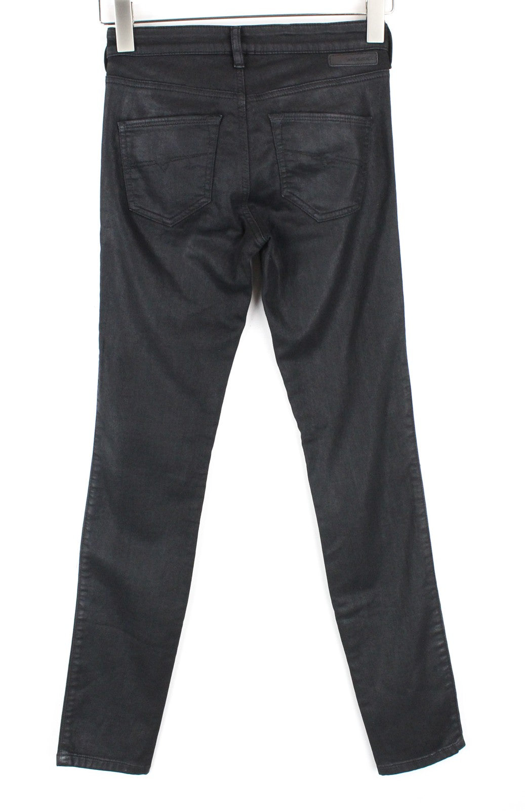 DIESEL Doris-NE 0837C Women Jeans W23 Sweat Jogg Skinny Blue Coated Girls