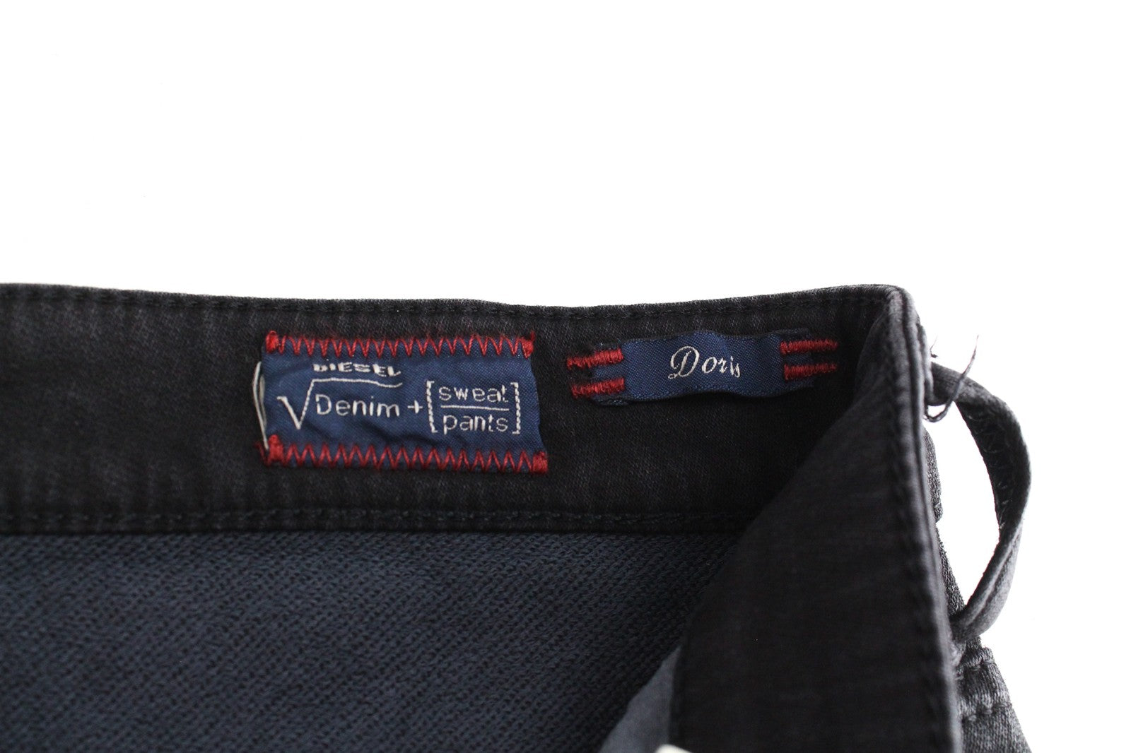 DIESEL Doris-NE 0837C Women Jeans W23 Sweat Jogg Skinny Blue Coated Girls