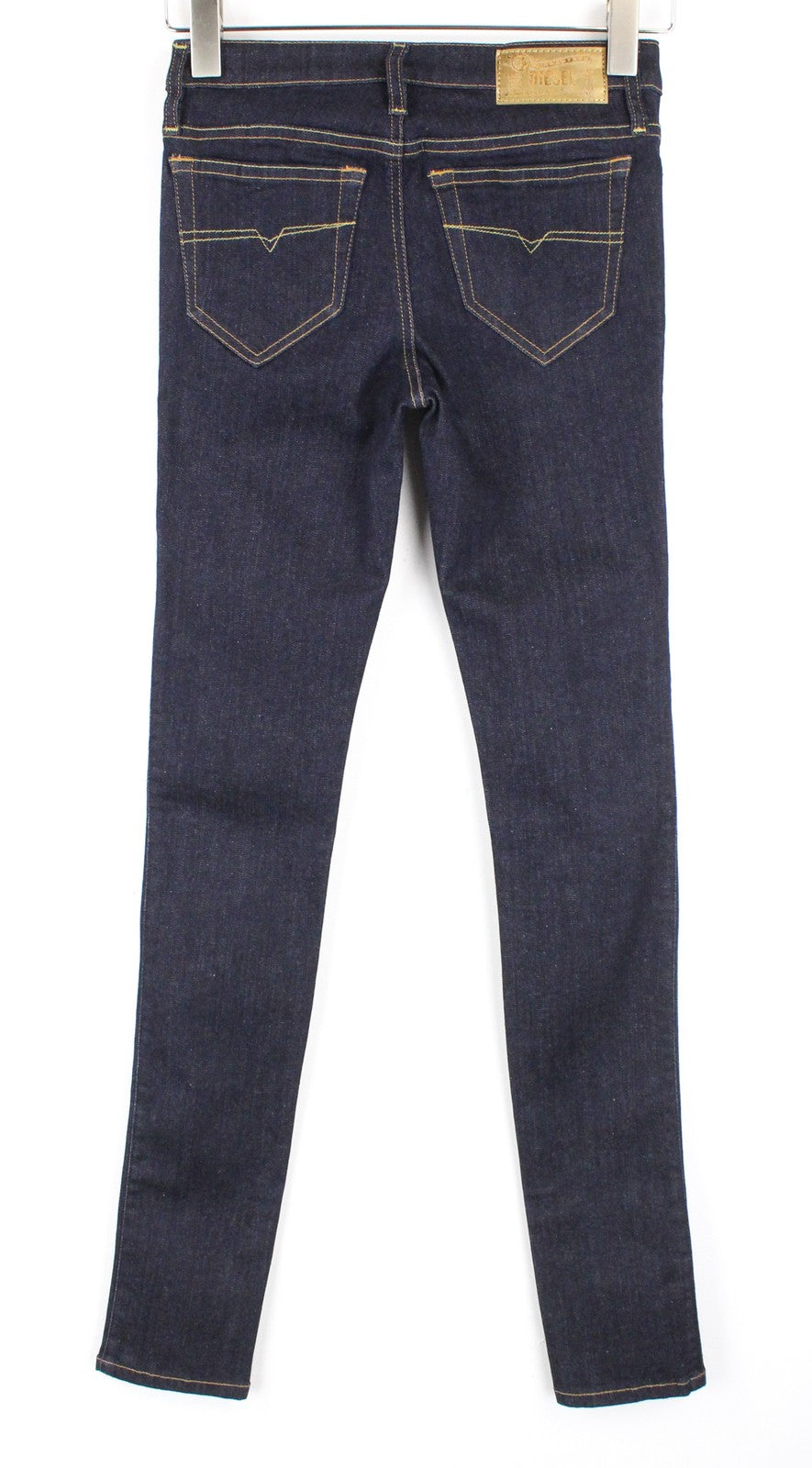 DIESEL Skinzee 0813C Women Jeans W25/L32 Super Slim-Skinny Fit Blue Stretch