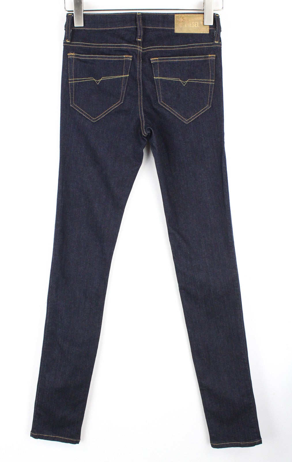 DIESEL Skinzee 0813C Women Jeans W26/L32 Super Slim-Skinny Blue Stretch