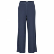DENHAM Palazzo Women Trousers 2XS Wide Stretch Indigo Blue Denim Look