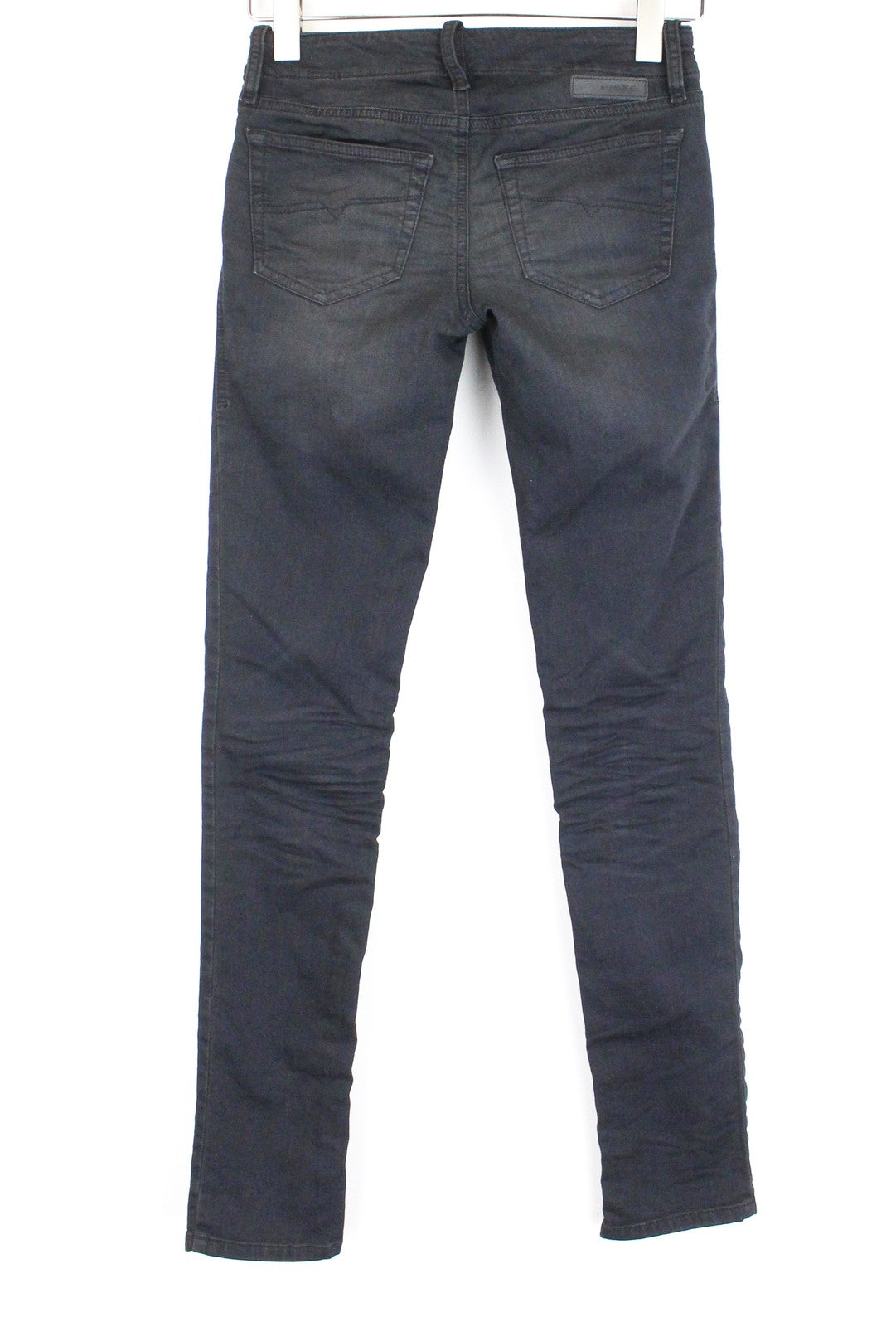 DIESEL Grupee-NE 0669Q Women Jeans W23 Sweat Jogg Super Slim Navy Girls Stretch