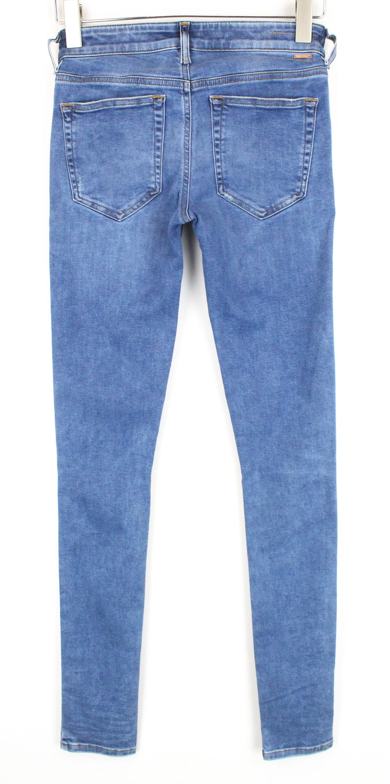 DIESEL Slandy-Low 084UF D.N.A. Women Jeans W26/L34 Wash Distressed Super Skinny