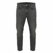NUDIE JEANS Lean Dean Mono Grey Men Jeans W30/L28 Grey Faded Slim Tapered