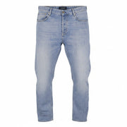 SCOTCH & SODA Dean Men Jeans W34/L30 Blue Whiskers Faded Loose Tapered Fit