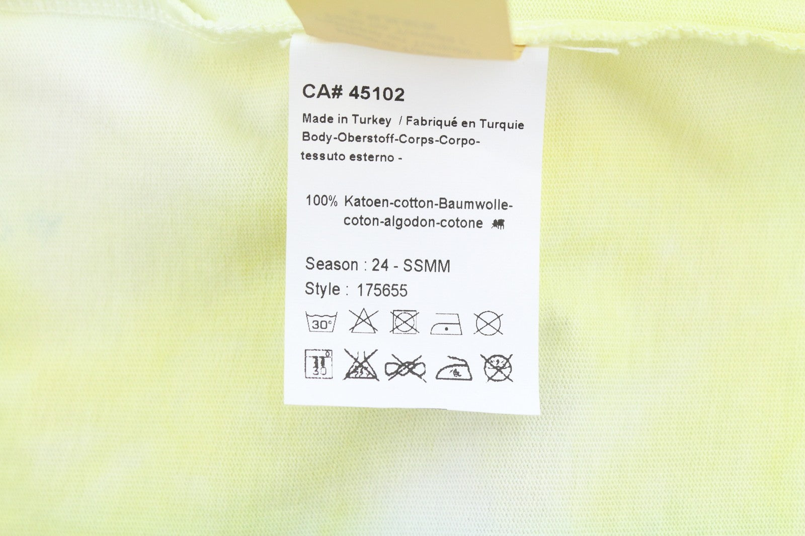 SCOTCH & SODA Men T-Shirt M Multicolour Spiral Dye Cotton Tricot Short Sleeve