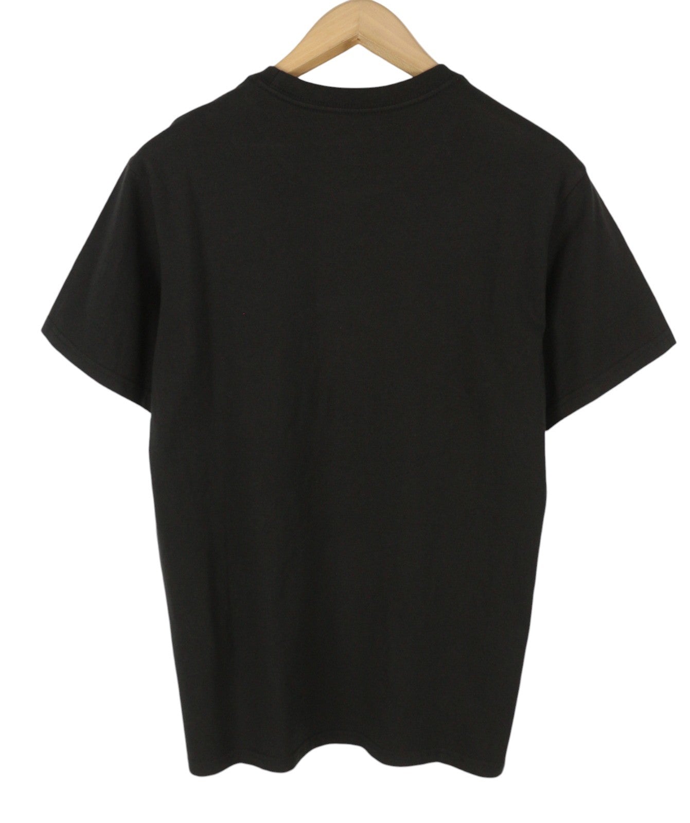 LEVI'S Relaxed Men T-Shirt S Black Tricot Cotton Crew Neck Short Sleeved