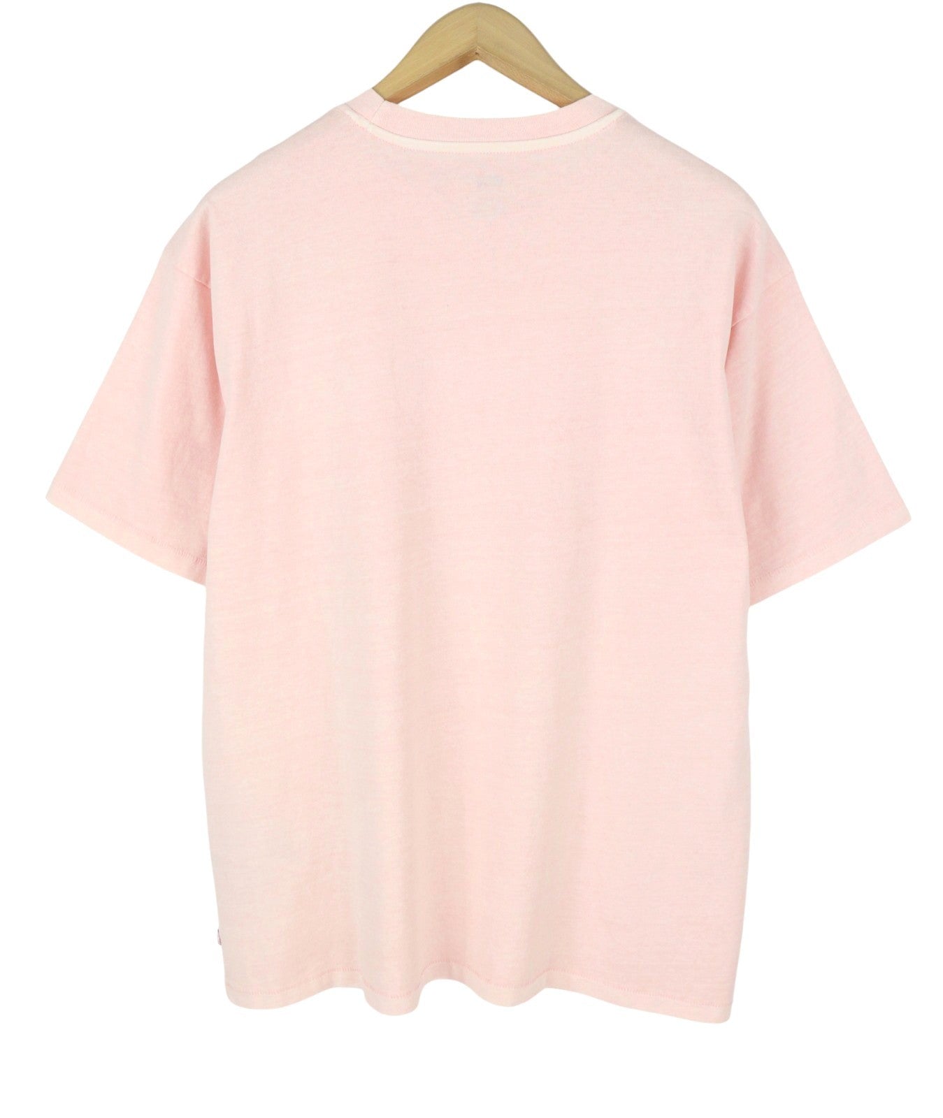 LEVI'S Vintage Fit Men T-Shirt L Pink Melange Tricot Crew Short Sleeve