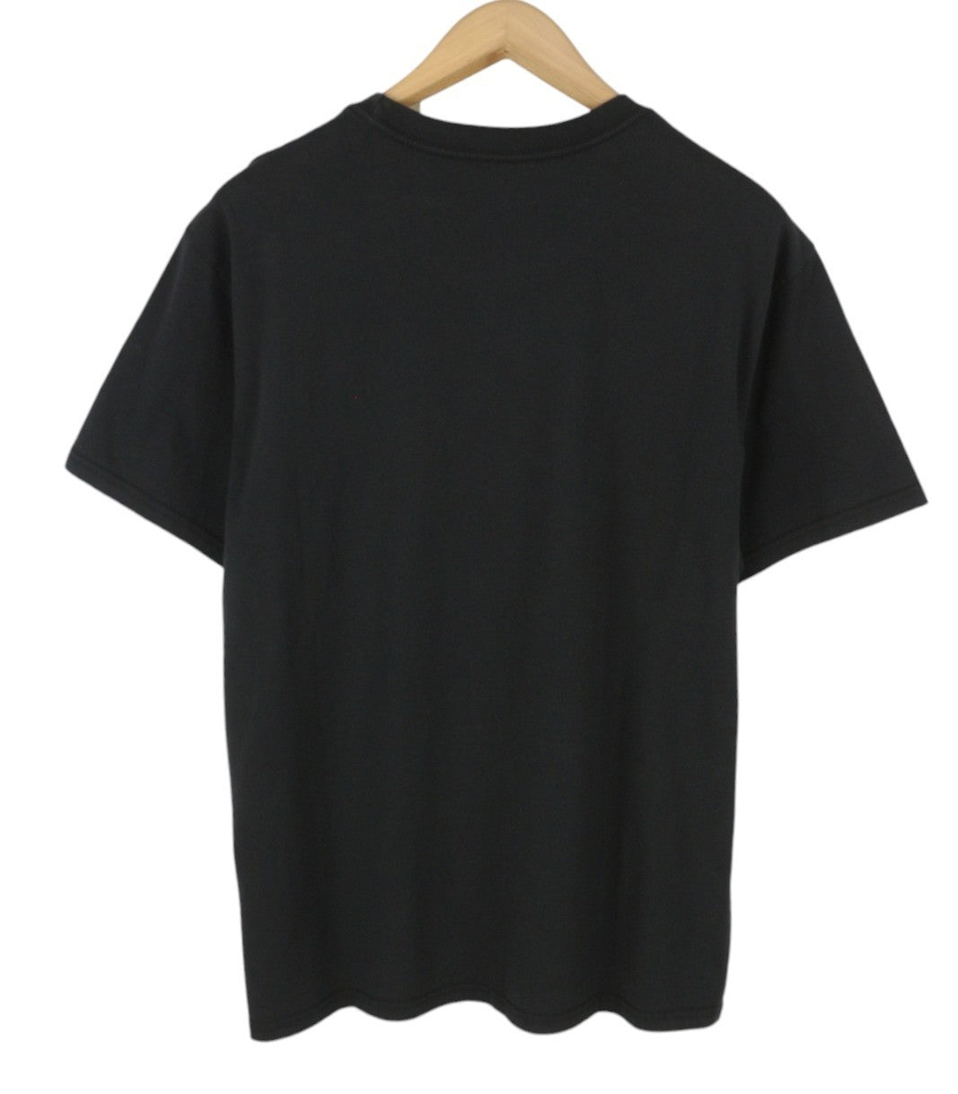 LEVI'S Relaxed Men T-Shirt 2XL Black Tricot Cotton Crew Neck Short Sleeve