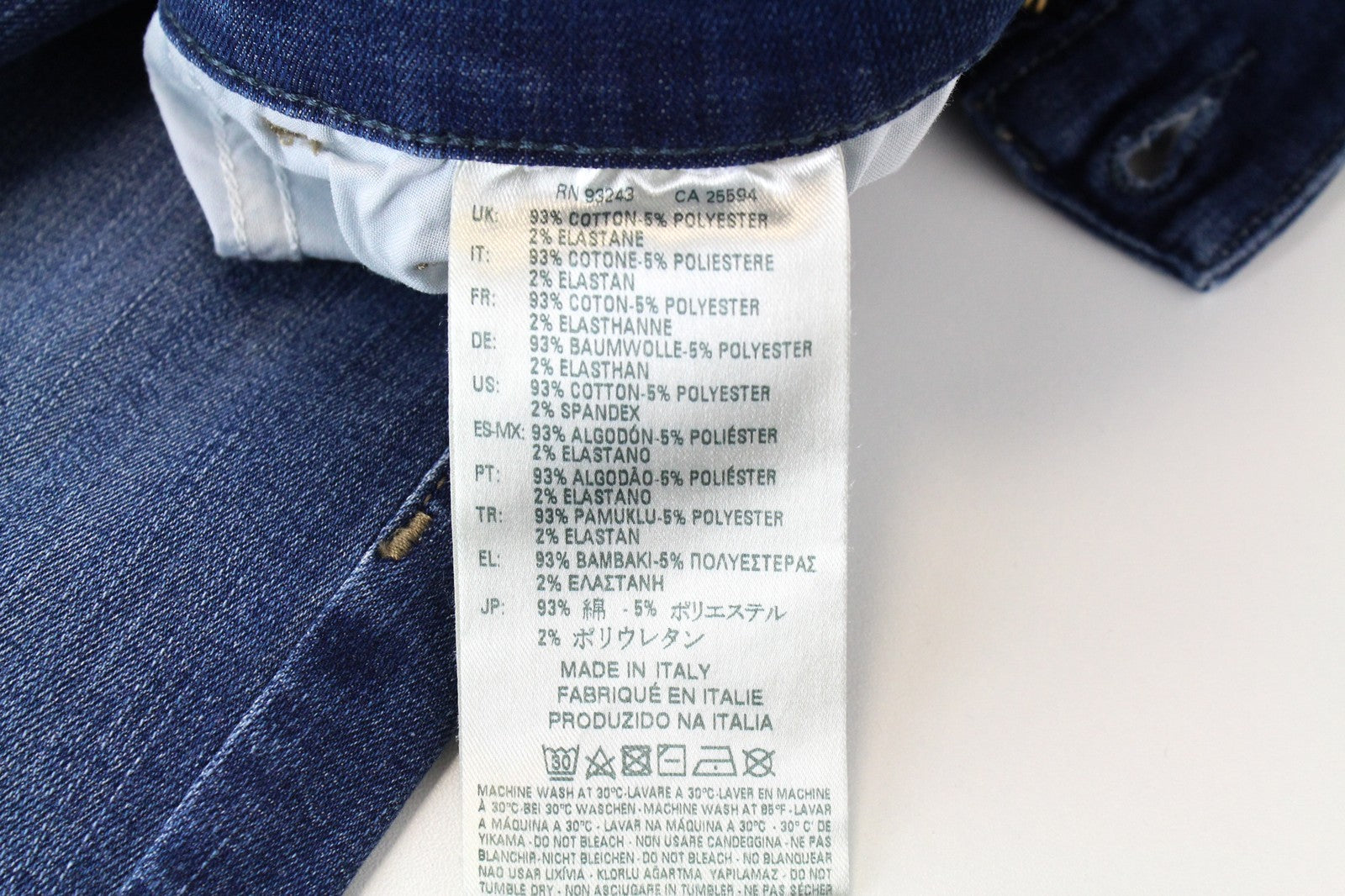 DIESEL Slandy 0826F Women Jeans W27/L32 Denim Blue Slim Skinny Regular Waist