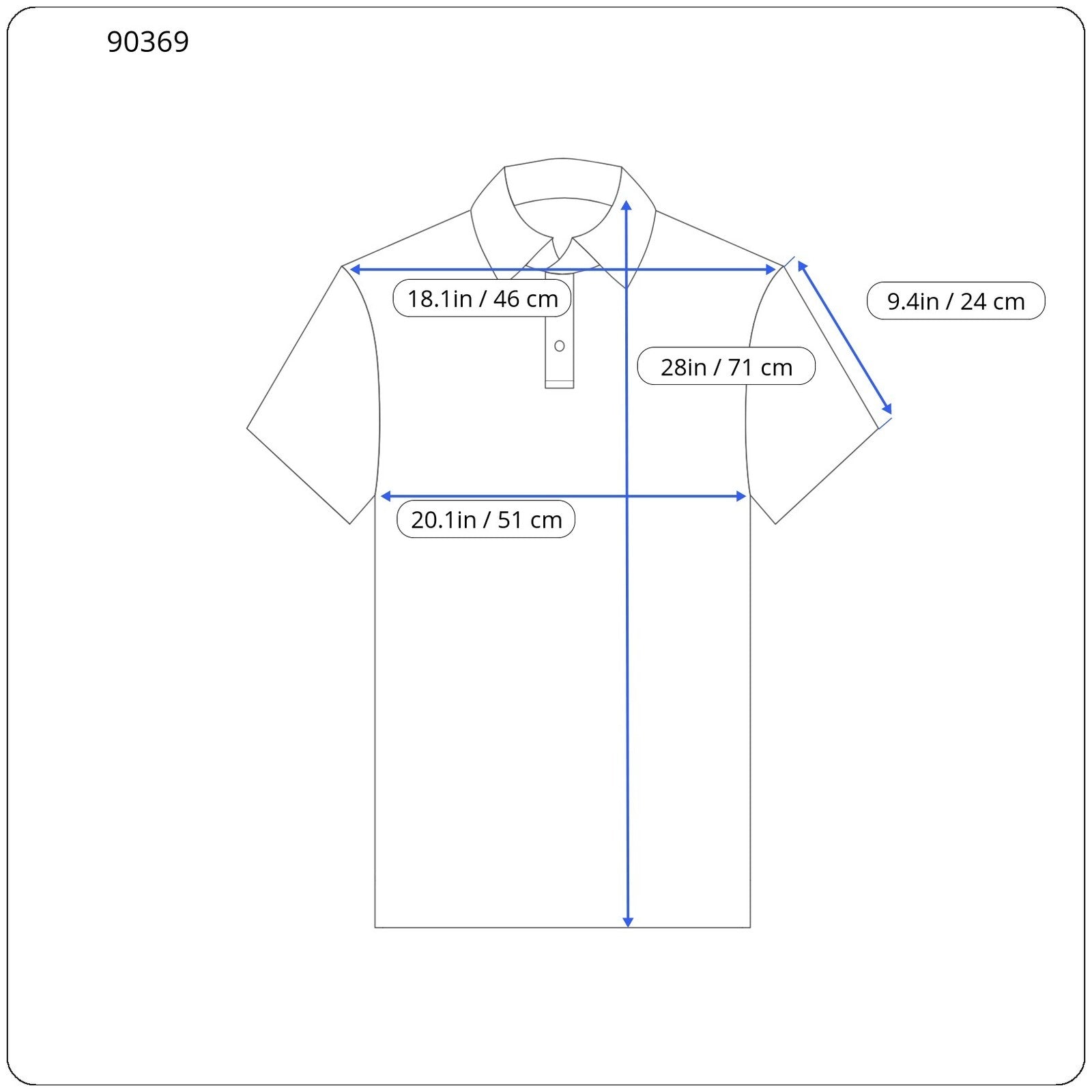 SCOTCH & SODA Men Polos M Blue Half Button Cotton Short Sleeved