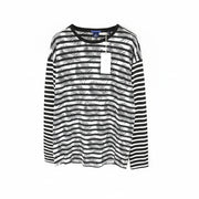 SCOTCH & SODA Tokyo Toujours Men Sweatshirt XL Palm Leaf Printed Crew Striped